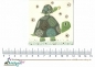 Preview: Turnowsky-Kunstdruck Mini Grußkarte Mama und Baby Schildkröte