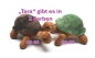 Preview: Stofftier Galapagos-Schildkröten Baby "Tara" grün