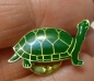 Preview: Ansteckpin "Landschildkröte" ca. 2x1,3 cm