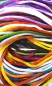 Preview: Seidenband (bunt gemischt) 1m