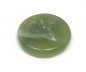Preview: Scheibenstein Jade Größe ca. 3-5 x 5 cm groß (grün)