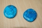 Preview: Scheibenstein Türkenit ca. 3-5 x 5 cm groß (blau-türkis)