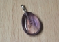 Preview: Anhänger Amethyst mit 925er Silberöse