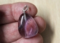 Preview: Anhänger Amethyst mit 925er Silberöse