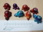 Preview: KENIA - Mini Bubbel Fantasy Schildkroeten 3-4cm