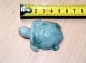 Preview: Schildkröte in Top Polierung aus burmesischem Jadeit ( Jade ) ca. 55 x 44 mm