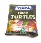 Preview: Vidal Filled Turtles, Fruchtgummi, 90g Beutel