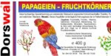 Preview: Papageien Fruchtkörner 5000g