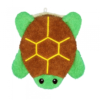 Waschhandschuh Louis Landschildkröte klein