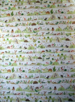 Preview: Turnowsky-Kunstdruck Geschenkpapier Tierwelt