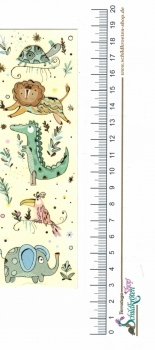 Preview: Turnowsky-Kunstdruck Lesezeichen mit Tieren