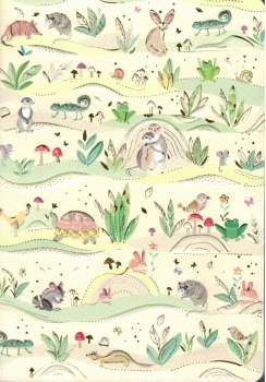 Turnowsky-Kunstdruck Notizbuch mit Tieren