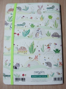 Preview: Turnowsky-Kunstdruck Notizbuch mit Tieren