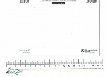 Preview: Kunstdruck Postkarte "Ich muss gar nichts!"