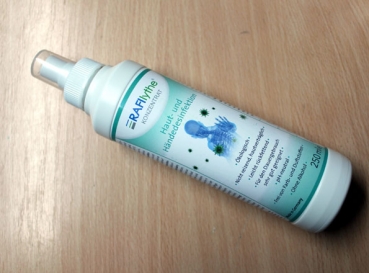 RAFIlythe® Haut- und Händedesinfektion 250ml mit Feinzerstäuber Restposten