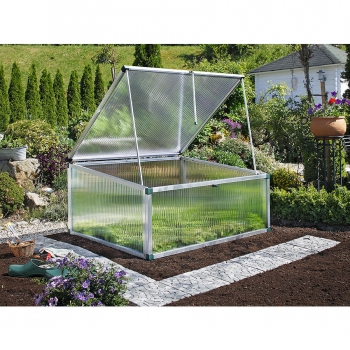 Frühbeet Typ Allgäu Modell 3 Größe 1 101 x 107 cm, 16 mm Polycarbonat