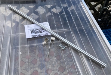 Lampenhalterung für Beckmann Schildkrötenhaus (Stablänge: 1010mm)