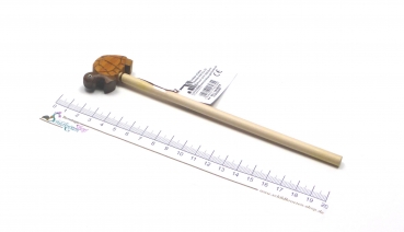Preview: Bleistift mit Schildkrötenfigur aus Holz
