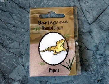 Preview: Ansteckpin "Bartagame" - BlueBug
