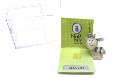 "Minou"  Sammel-Anhänger VIEL GLÜCK - BlueBug
