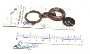 Preview: Chiphalter "Schlange", kupferfarben - BlueBug