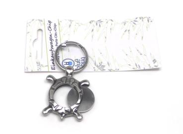 Preview: Chiphalter "Schildkröte", silber - BlueBug
