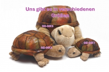 Preview: Stofftier Riesenlandschildkröte "Rapidy" klein