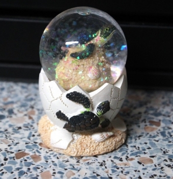 Preview: Glitzerkugel Meeresschildkröte