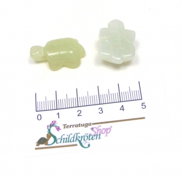 Preview: "Sassary"  Schildkröten Anhänger aus China Jade (2,5 cm)