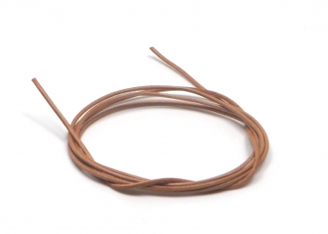 Lederband aus Ziegenleder (natur) ohne Verschluß 1m