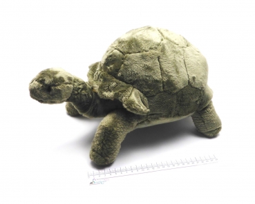 Preview: Stofftier "Herbert" Riesenschildkröte grau-grün