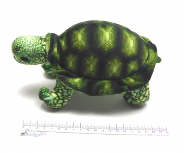 Preview: Stofftier "Günnie"  Landschildkröte grün