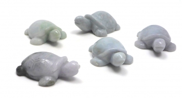 "Birma" Edelstein Schildkröte aus burmesischem Jadeit (Jade)