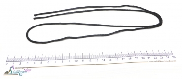 Preview: Seidenband (schwarz) 1m