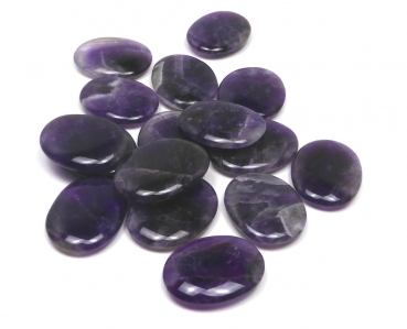 Scheibenstein Amethyst ca. 3-5 x 5  cm groß (violett)