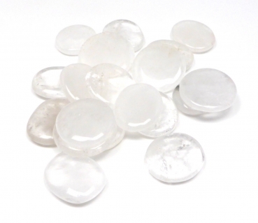 Scheibenstein Bergkristall 3-5 x 5 cm groß (klar)