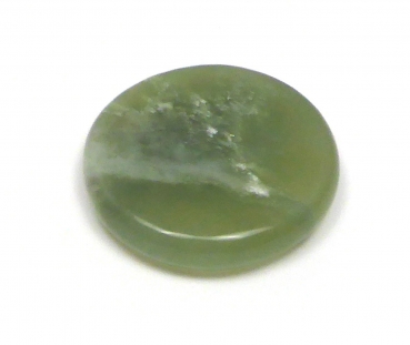 Scheibenstein Jade Größe ca. 3-5 x 5 cm groß (grün)