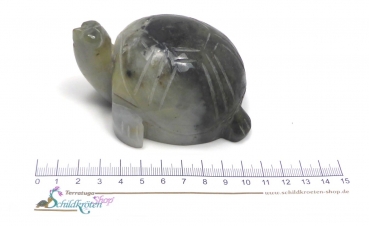 "XXL" Edelstein Schildkröte aus Jadeit (Jade)