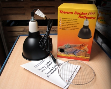 Thermo Socket plus Reflector klein für bis zu 300 Watt geeignet LuckyReptil