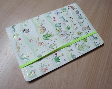 Notizbuch A5 Schildkröten, Hase - Kunst und Bild Verlag