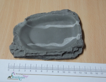 Turtle Dish Granit Größe ca. 17x15x2 cm LuckyReptil