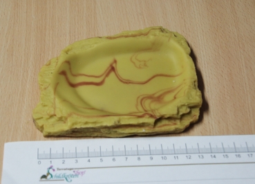 Turtle Dish Sandstein Größe ca. 17x15x2 cm LuckyReptil
