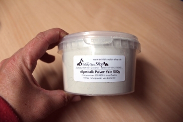 Algenkalk 500g in BIO-Qualität für Landschildkröten