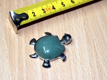 Aventurin Nugget Anhänger Schildkröte