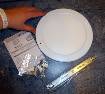 LED Deckenleuchte FLATS mit Vollspektrumlicht 18 Watt