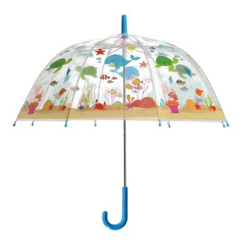 Regenschirm transparent mit Meerestieren - Esschert Design