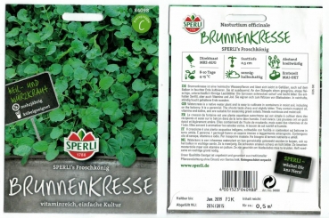 Brunnenkresse  (Nasturtium officinale) - SPERLI's Froschkönig