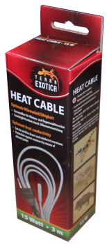 Heizkabel 15 Watt / 3m - Terra Exotica