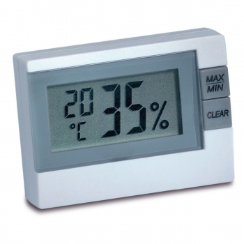 Terratuga Schildkrötenshop - Digitales Innen-Außen-Thermometer mit Alarm