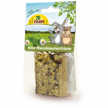 Natur-Minerallehmstein Kräuter 100g (JR FARM)